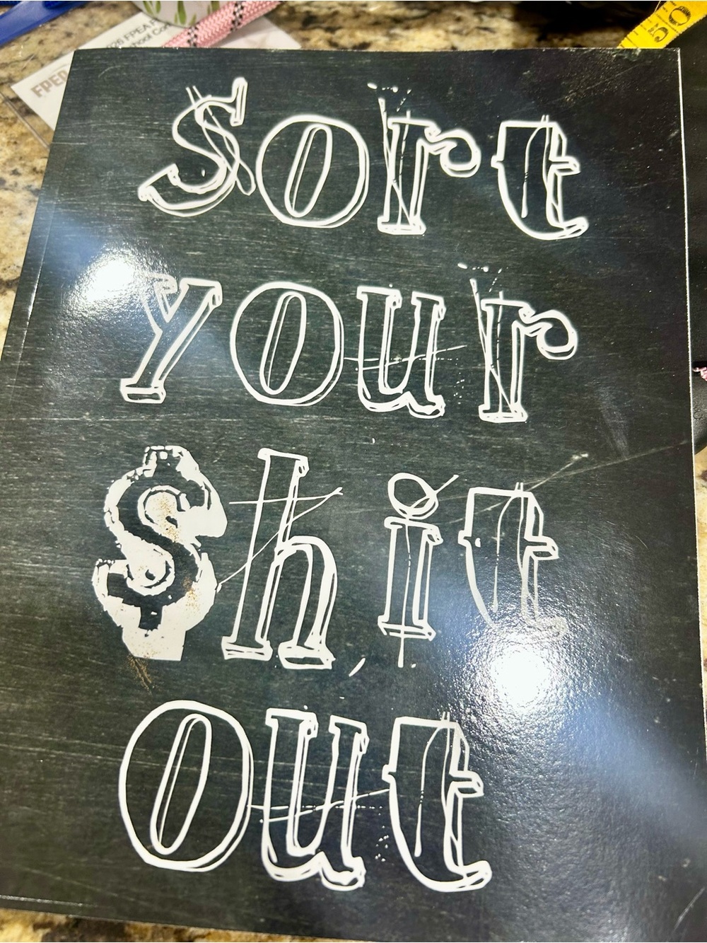 Black Budget Journal — Sort Your Shit Out